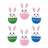 Maxbell 6x Felt Easter Ornaments Tree Hanging Decor for Home Party Favors Easter Bunny