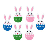 Maxbell 6x Felt Easter Ornaments Tree Hanging Decor for Home Party Favors Easter Bunny