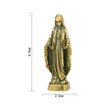 Maxbell Antique Blessed Virgin Mary Statue Sculpture Decoration Figurine Catholic