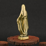 Maxbell Antique Blessed Virgin Mary Statue Sculpture Decoration Figurine Catholic