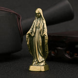 Maxbell Antique Blessed Virgin Mary Statue Sculpture Decoration Figurine Catholic