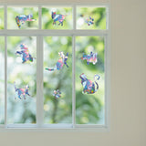 Maxbell 2Pcs Reusable Window Clings Window Sticker Window Covering Mirror Decoration