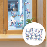 Maxbell 2Pcs Reusable Window Clings Window Sticker Window Covering Mirror Decoration
