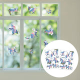 Maxbell 2Pcs Reusable Window Clings Window Sticker Window Covering Mirror Decoration