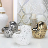 Maxbell Nordic Ceramic Vase Flower Arrangement Vase Tabletop Vase for Bedroom Home Aureate