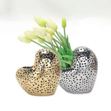 Maxbell Nordic Ceramic Vase Flower Arrangement Vase Tabletop Vase for Bedroom Home Aureate