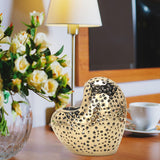 Maxbell Nordic Ceramic Vase Flower Arrangement Vase Tabletop Vase for Bedroom Home Aureate