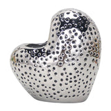 Maxbell Nordic Ceramic Vase Flower Arrangement Vase Tabletop Vase for Bedroom Home Argent