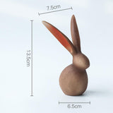 Maxbell Nordic Rabbit Statue Bunny Figurine Animal Sculpture for Party Decoration