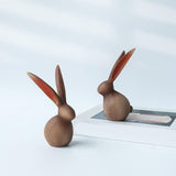 Maxbell Nordic Rabbit Statue Bunny Figurine Animal Sculpture for Party Decoration