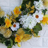 Maxbell Spring Summer Wreath Front Door Easter Festival Wedding Celebration Hanging