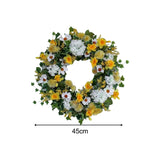 Maxbell Spring Summer Wreath Front Door Easter Festival Wedding Celebration Hanging