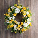 Maxbell Spring Summer Wreath Front Door Easter Festival Wedding Celebration Hanging