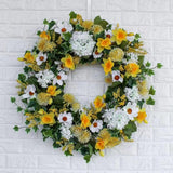 Maxbell Spring Summer Wreath Front Door Easter Festival Wedding Celebration Hanging