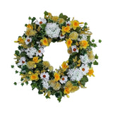 Maxbell Spring Summer Wreath Front Door Easter Festival Wedding Celebration Hanging