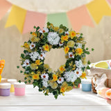 Maxbell Spring Summer Wreath Front Door Easter Festival Wedding Celebration Hanging