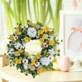 Maxbell Spring Summer Wreath Front Door Easter Festival Wedding Celebration Hanging