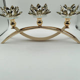 Maxbell Tealight Holder Luxury Candelabra for Housewarming Travel Memorial
