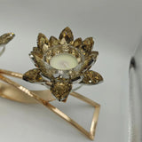 Maxbell Tealight Holder Luxury Candelabra for Housewarming Travel Memorial