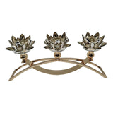 Maxbell Tealight Holder Luxury Candelabra for Housewarming Travel Memorial