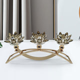Maxbell Tealight Holder Luxury Candelabra for Housewarming Travel Memorial