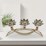 Maxbell Tealight Holder Luxury Candelabra for Housewarming Travel Memorial