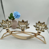Maxbell Tealight Holder Luxury Candelabra for Housewarming Travel Memorial