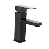 Maxbell Bathroom Sink Faucet Wash Basin Faucet 1 Hole Vanity Faucet Black Rustproof Faucet Only