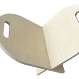 Maxbell Wood Reading Book Stand Portable Cookbook Holder Tray for Recipe Picture Style C
