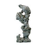 Maxbell Aquarium Landscape Play Rockery Landscaping Ornament Hideout Fish Tank Rock 4cmx2.5cmx10.1cm