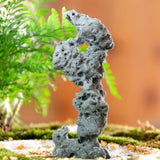 Maxbell Aquarium Landscape Play Rockery Landscaping Ornament Hideout Fish Tank Rock 4cmx2.5cmx10.1cm
