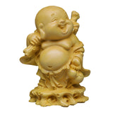Maxbell Chinese Maitreya Buddha Statue Collectible for Garden Festival Desktop