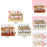 Maxbell 10x Easter Rabbit Photo Clips Ornaments for Photography Party Home Decor style A