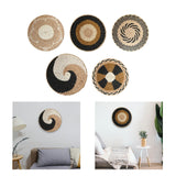 Maxbell Wall Decor Artistic Grass Weave Pattern Decoration for Kitchen Entryway Style A 30cm