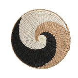 Maxbell Wall Decor Artistic Grass Weave Pattern Decoration for Kitchen Entryway Style D 40cm