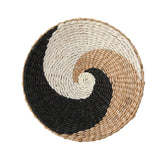 Maxbell Wall Decor Artistic Grass Weave Pattern Decoration for Kitchen Entryway Style D 40cm