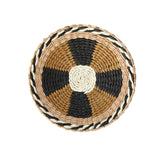 Maxbell Wall Decor Artistic Grass Weave Pattern Decoration for Kitchen Entryway Style E 30cm