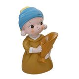 Maxbell Nordic Bouquet Girl Statue Table Centerpieces for Living Room Office Cabinet