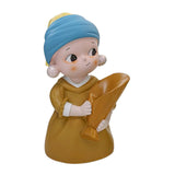 Maxbell Nordic Bouquet Girl Statue Table Centerpieces for Living Room Office Cabinet