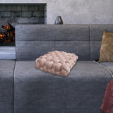 Maxbell Decorative Throw Cushion Soft Pillow Knot Pillow for Desktop Holiday Dorm Pink