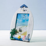 Maxbell Mediterranean Photo Frame Table Centerpiece for Fireplace Home Decor Style B