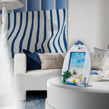 Maxbell Mediterranean Photo Frame Table Centerpiece for Fireplace Home Decor Style B