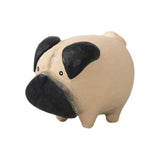 Maxbell Wood Carved Dog Figurine Cute Handmade Mini for Bookshelf Table B
