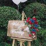 Maxbell Artificial Wedding Arch Flowers Decorative for Wall Drawing Room Outdoor