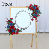 Maxbell Artificial Wedding Arch Flowers Decorative for Wall Drawing Room Outdoor