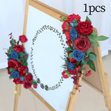 Maxbell Artificial Wedding Arch Flowers Decorative for Wall Drawing Room Outdoor