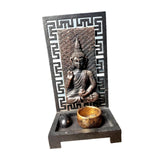 Maxbell Tealight Candle Holder Buddha Tea Light Holders for Living Room Decoration Style B