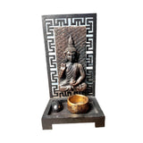 Maxbell Tealight Candle Holder Buddha Tea Light Holders for Living Room Decoration Style B