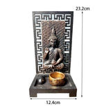 Maxbell Tealight Candle Holder Buddha Tea Light Holders for Living Room Decoration Style B