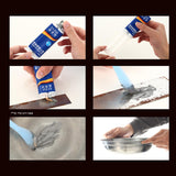 Maxbell Metal Repair Glue A B Heat Resistant Weld for Steel DIY Craft Cast Iron 2 Glues